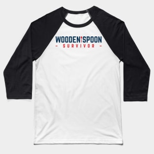 Wooden Spoon Survivor v3 Baseball T-Shirt